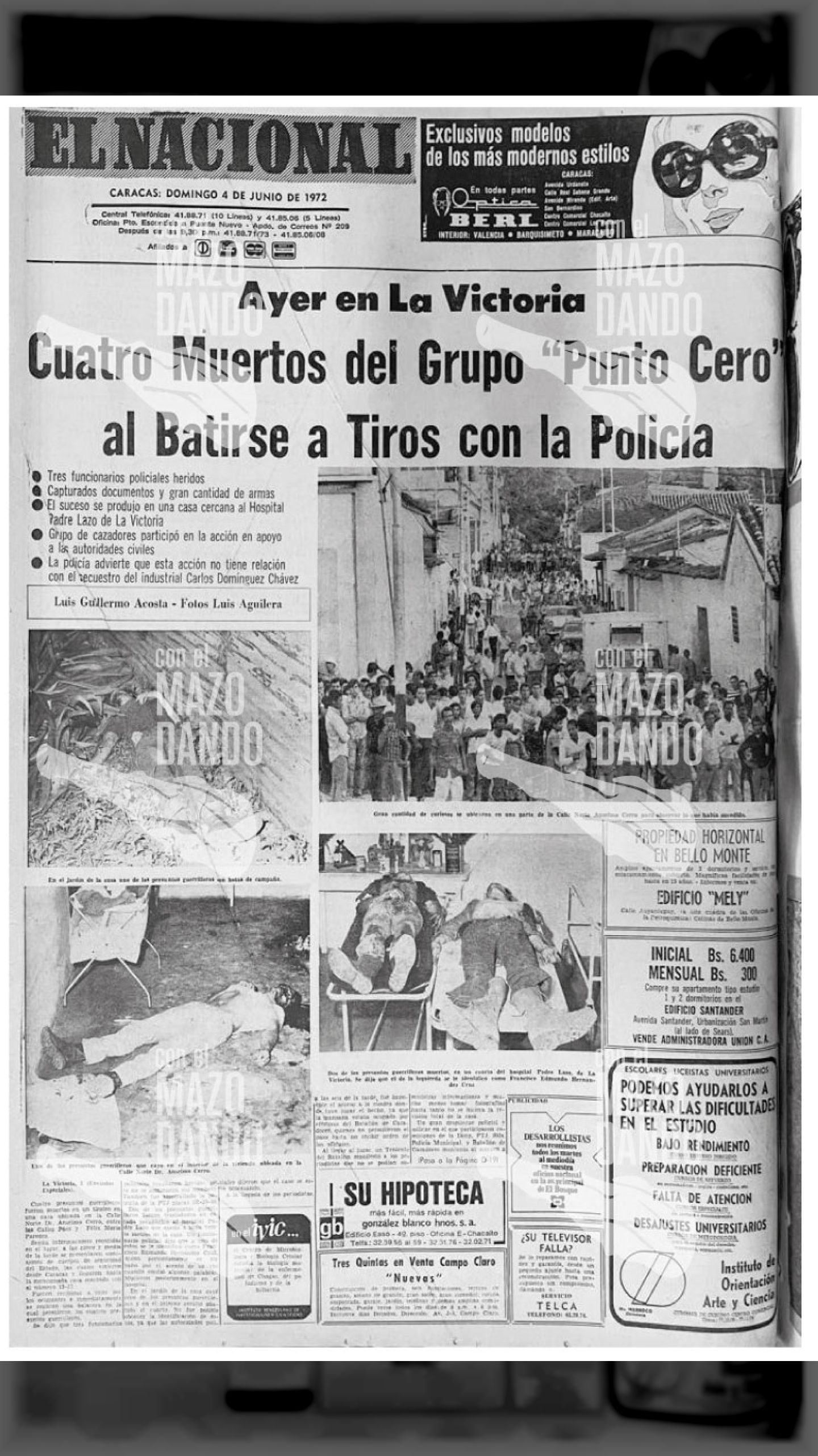 LA MASACRE DE LA VICTORIA