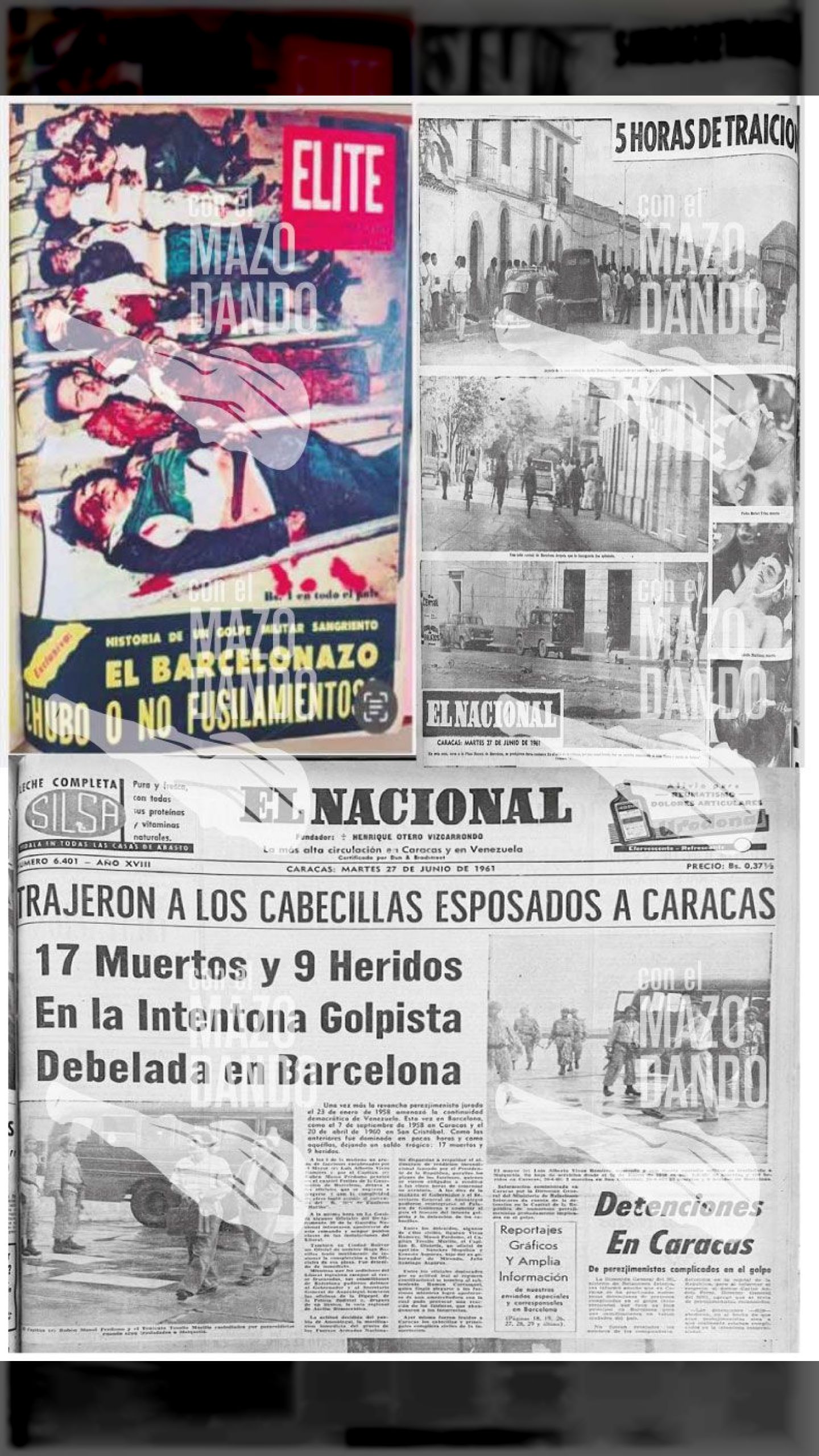 SI HUBO FUSILAMIENTOS EN “EL BARCELONAZO”