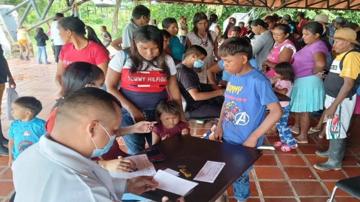En la jornada se aplicaron dosis de inmunización, tales como Pentavalente, Polio, antiamarílica, Toxoide, SRP, entre otros sistemas de prevención de enfermedades futuras