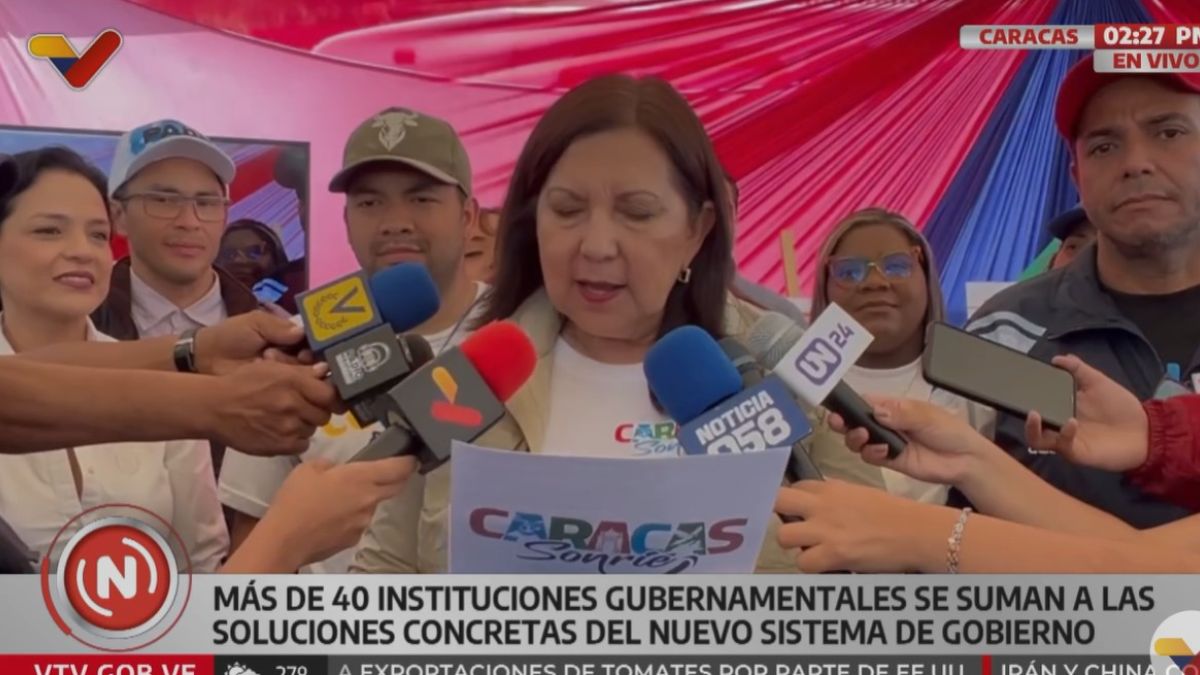 Alcaldesa del municipio Libertador, Carmen Meléndez