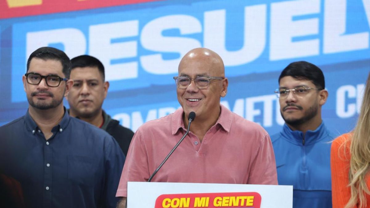 Jorge Rodríguez, head of the Unified Command of the Bolivarian Revolution