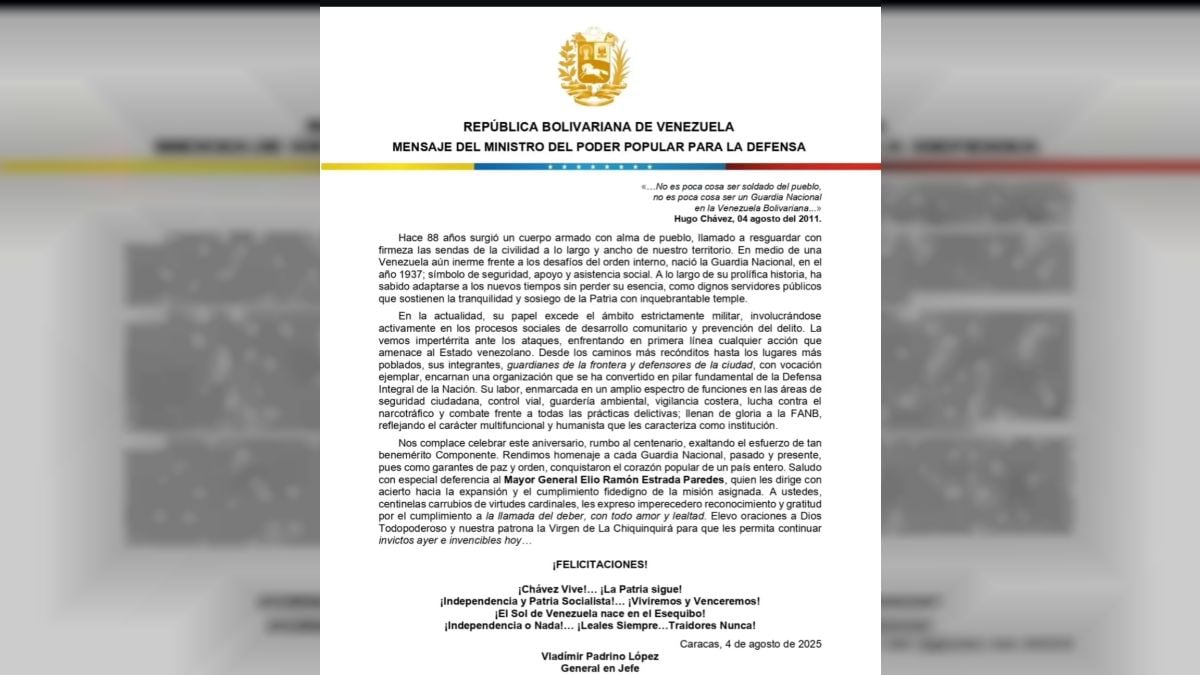 Comunicado oficial