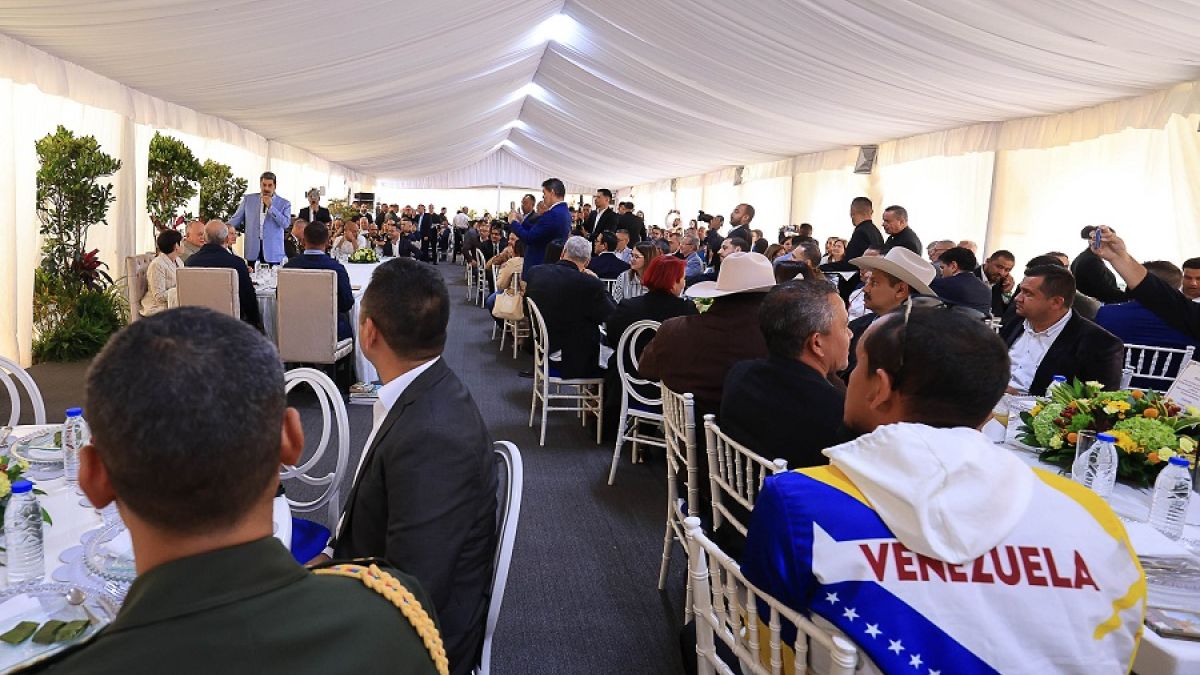 Jornada presidencial desarrollada en la ciudad de Caracas