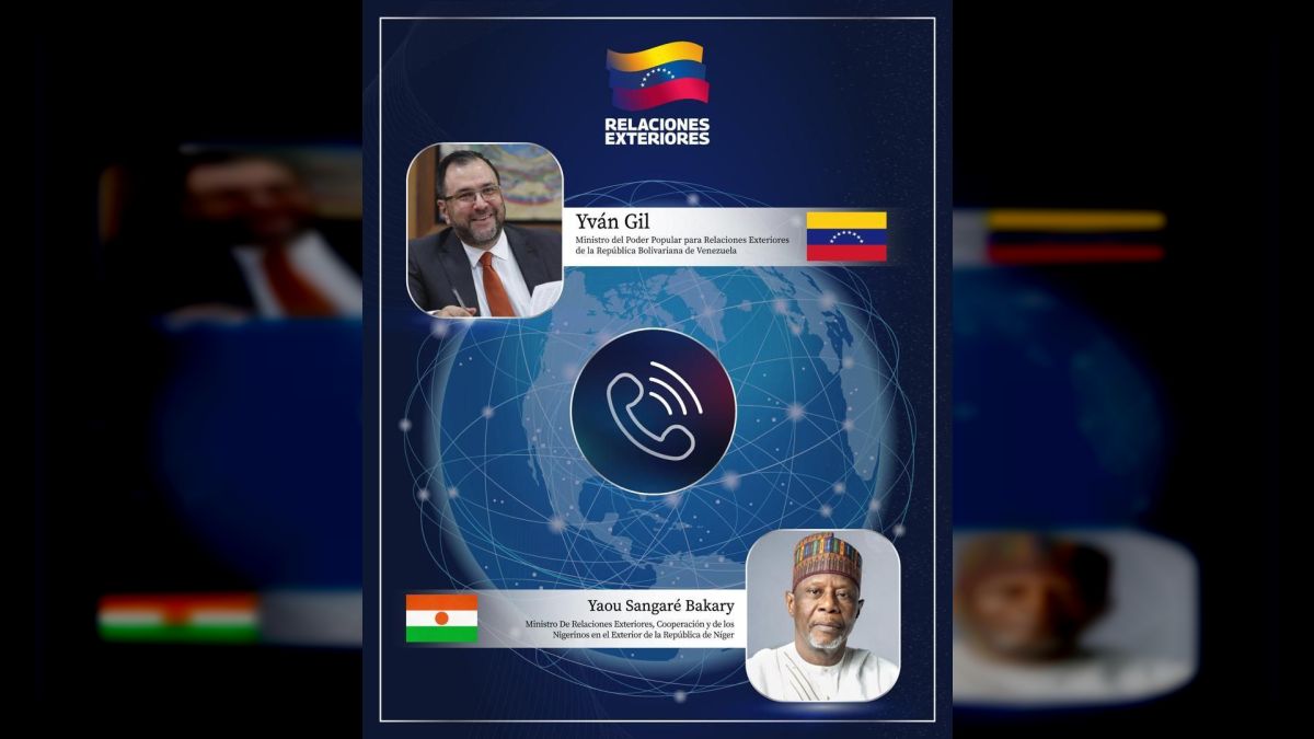 Telephone contact between Venezuela and Niger