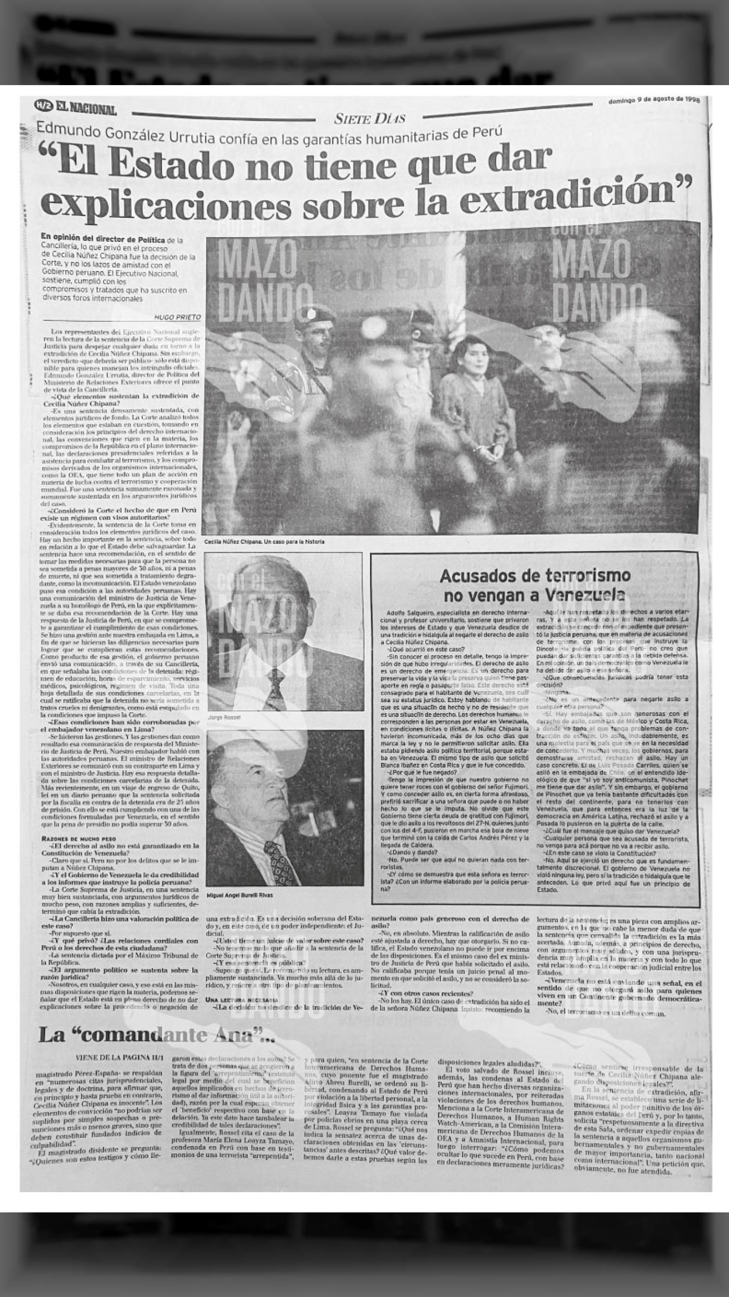 EDMUNDO GONZÁLEZ URRUTIA Y SU PARTICIPACIÓN EN LA VIOLACIÓN DE LOS DDHH ...