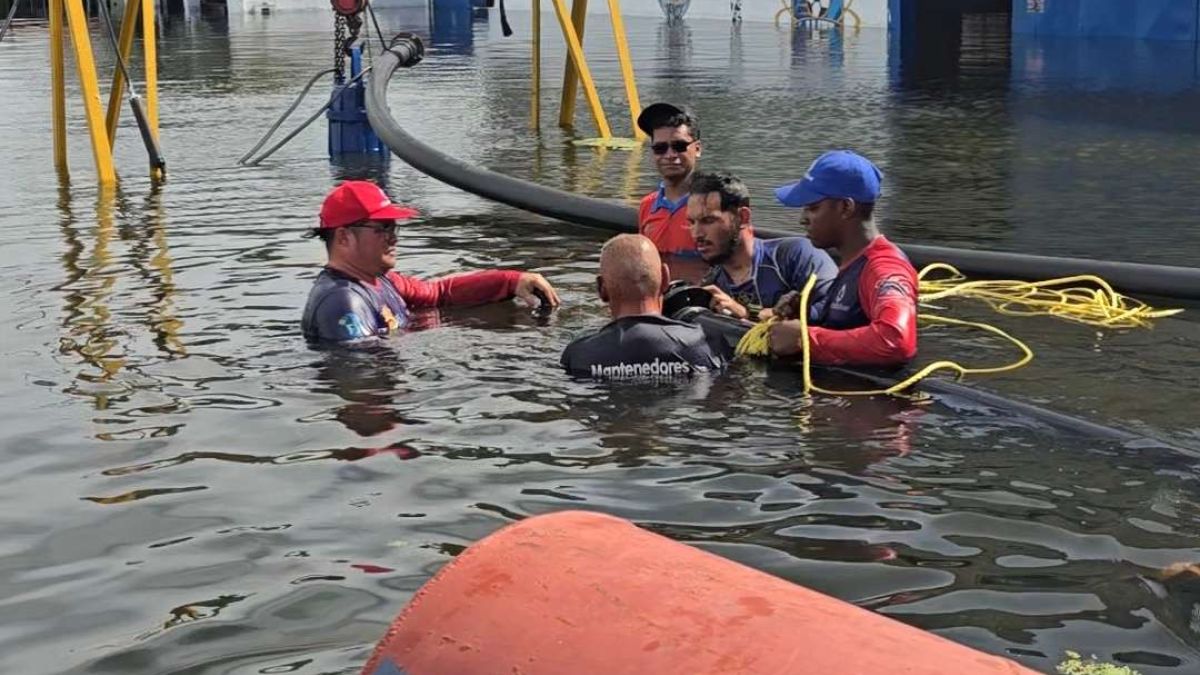 Los trabajadores de Hidrobolívar continúan realizando con más equipamiento