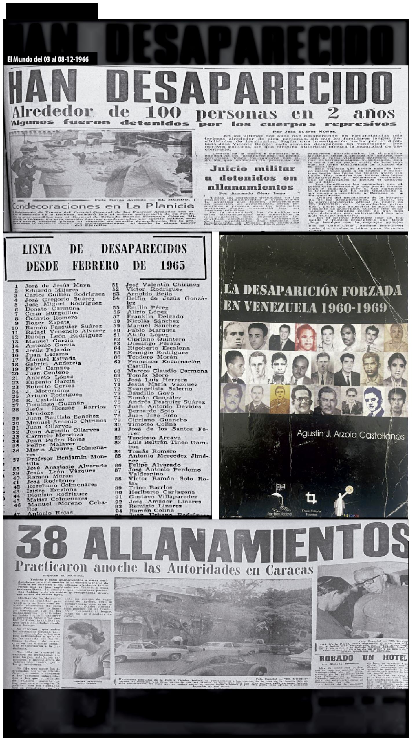 30 DE AGOSTO - DÍA INTERNACIONAL DE LAS VÍCTIMAS DE DESAPARICIÓN FORZADA