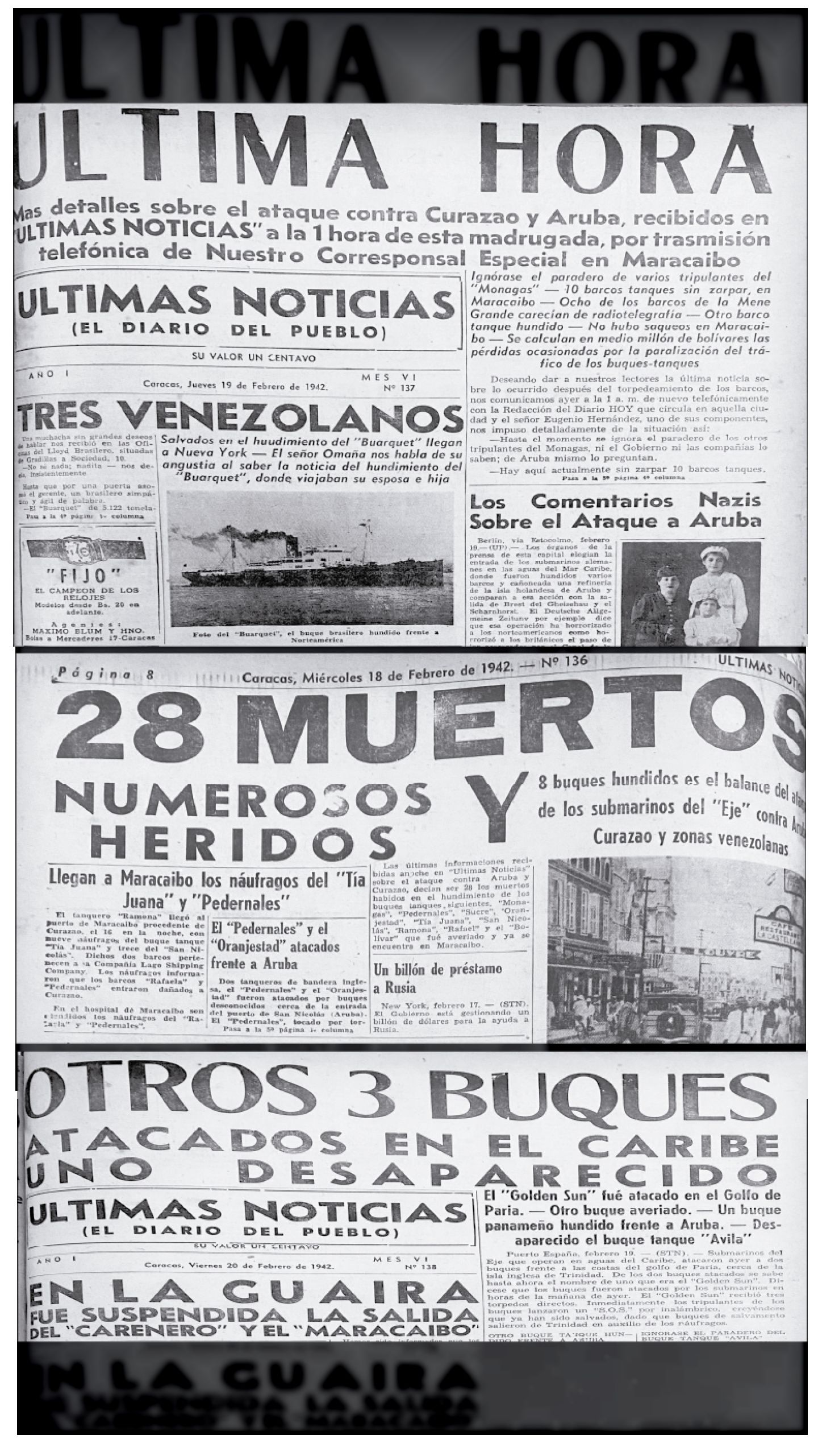 EL GRAL. ISAÍAS MEDINA ANGARITA ENFRENTA LA AGRESIÓN IMPERIAL DEL TERCER REICH
