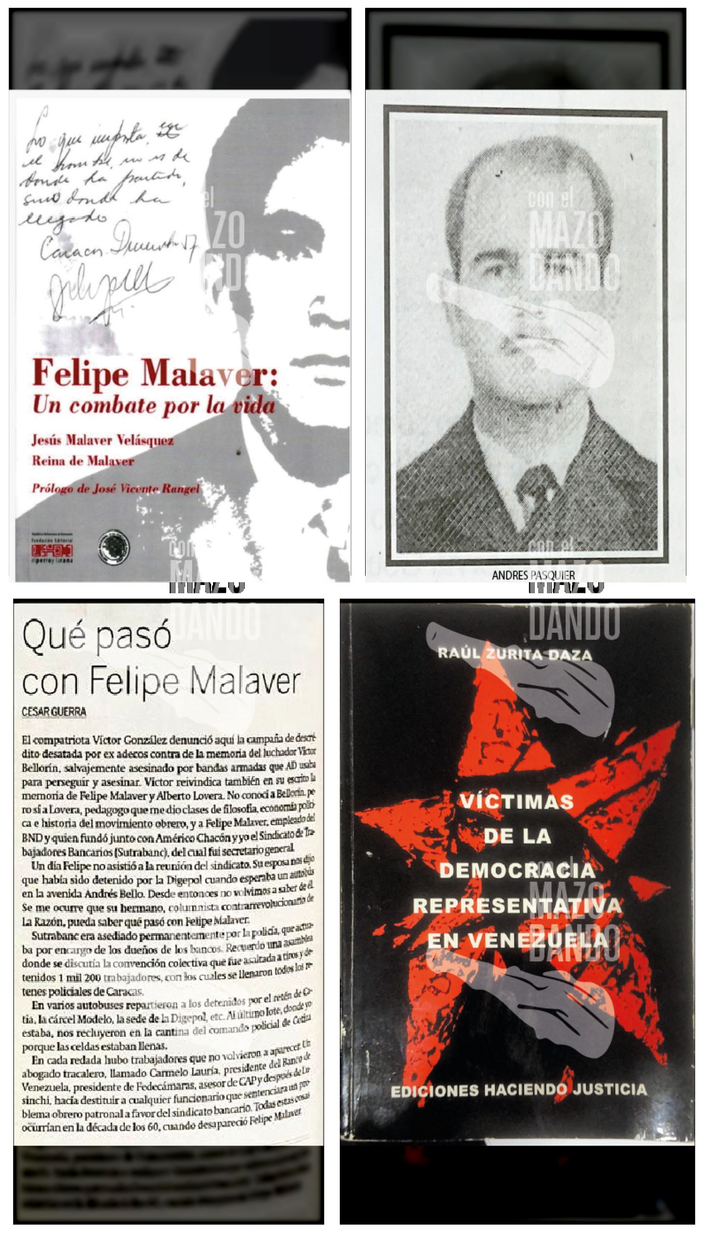 ¿QUE PASÓ CON ANDRÉS PASQUIER Y FELIPE MALAVER? DESAPARECIDOS HACE 59 AÑOS