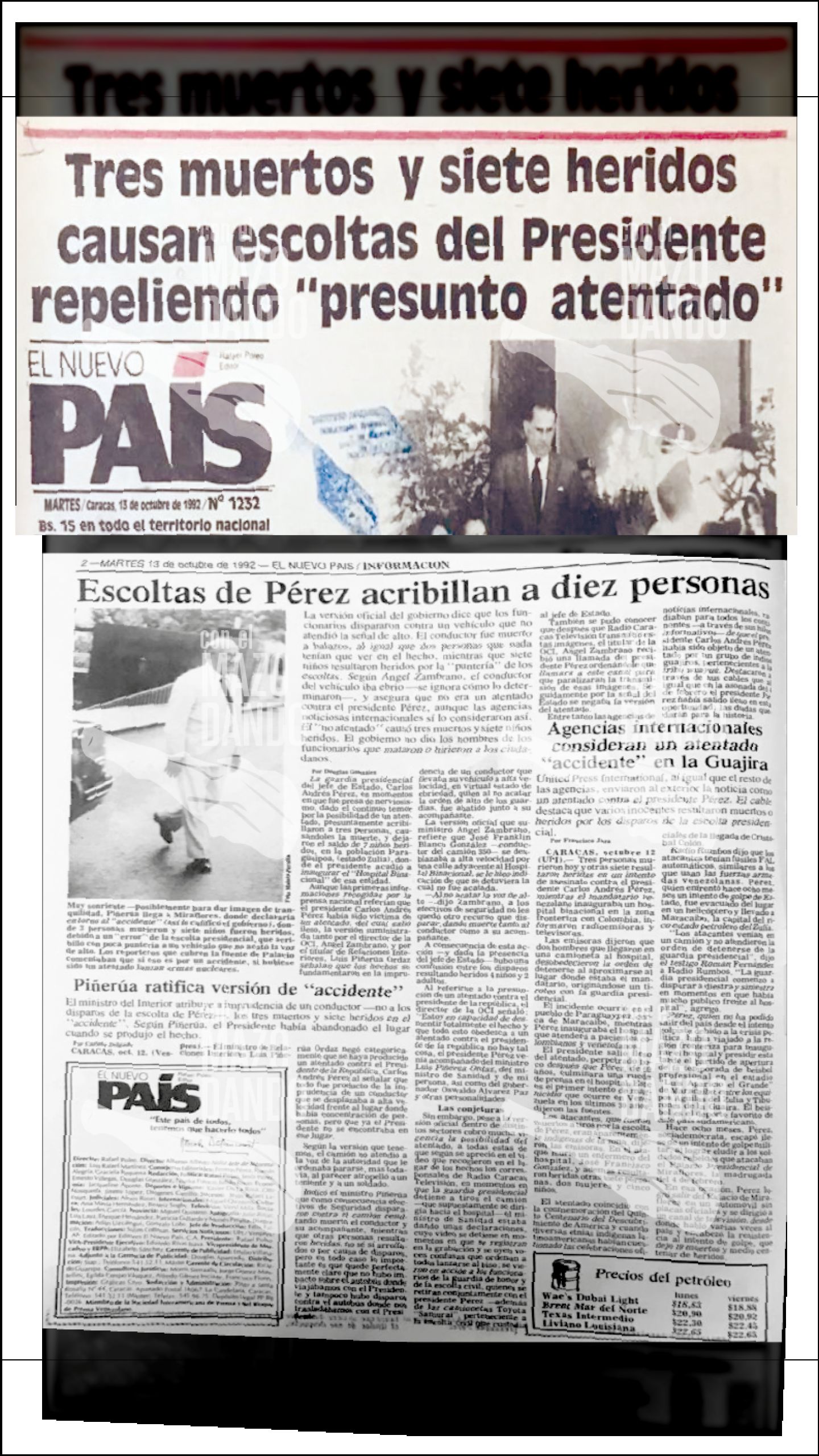 “LA MASACRE DE PARAGUAIPOA” Tres muertos y siete heridos de la Etnia Wayúu