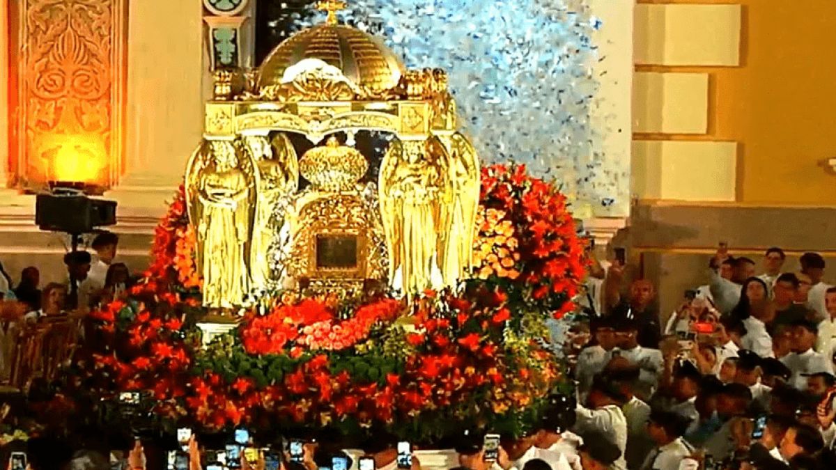 ‎El 25 de octubre se realizará la tradicional Bajada de la Virgen de Chiquinquirá