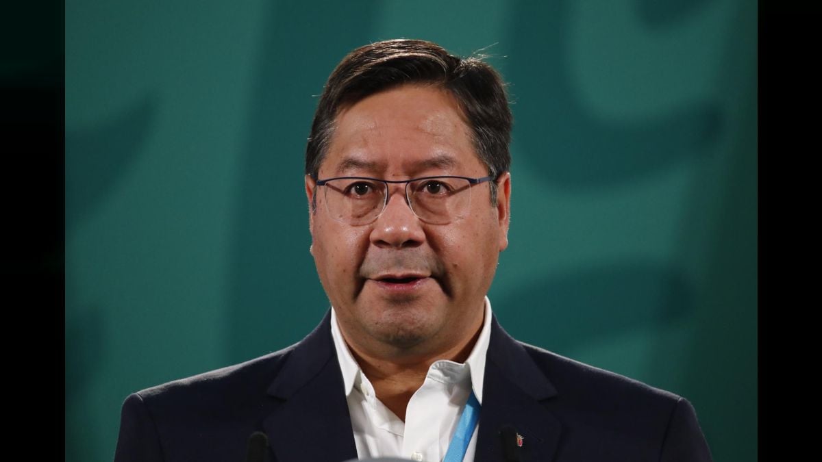 Luis Arce, presidente de Bolivia