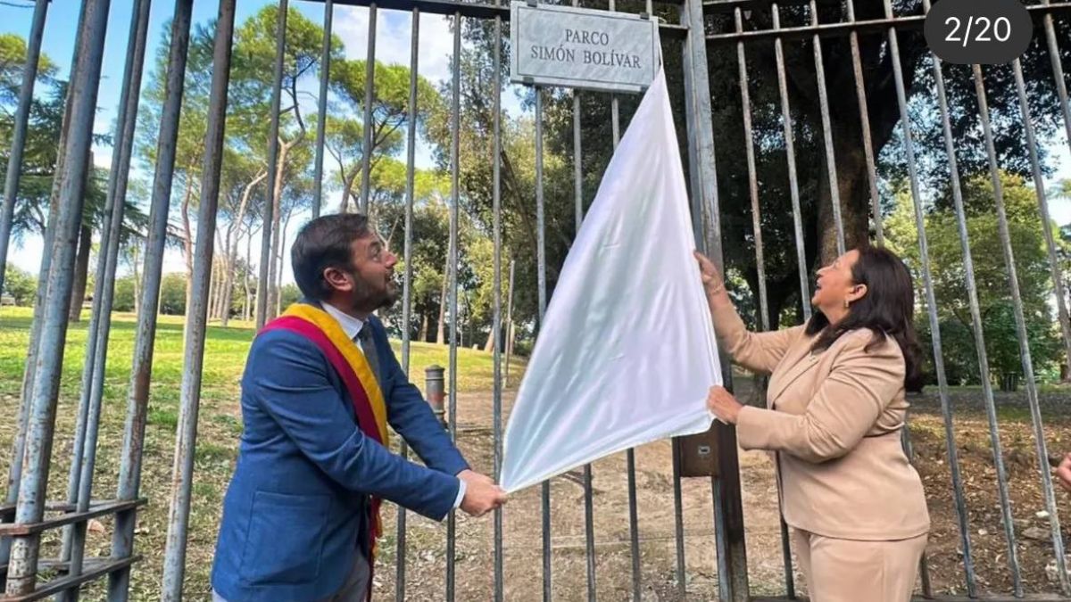 Delegación criolla en Roma
