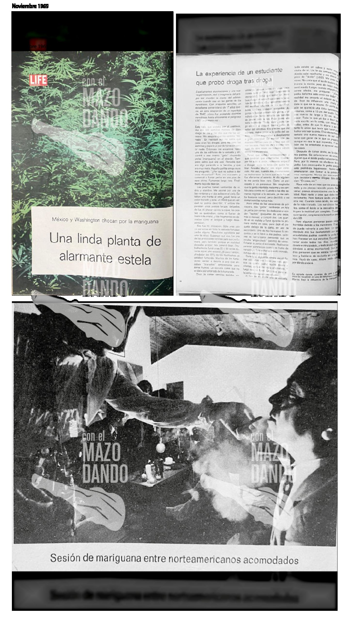 DEL AUGE DE LAS DROGAS A LOS AGENTES VOLADORES DE LA CIA