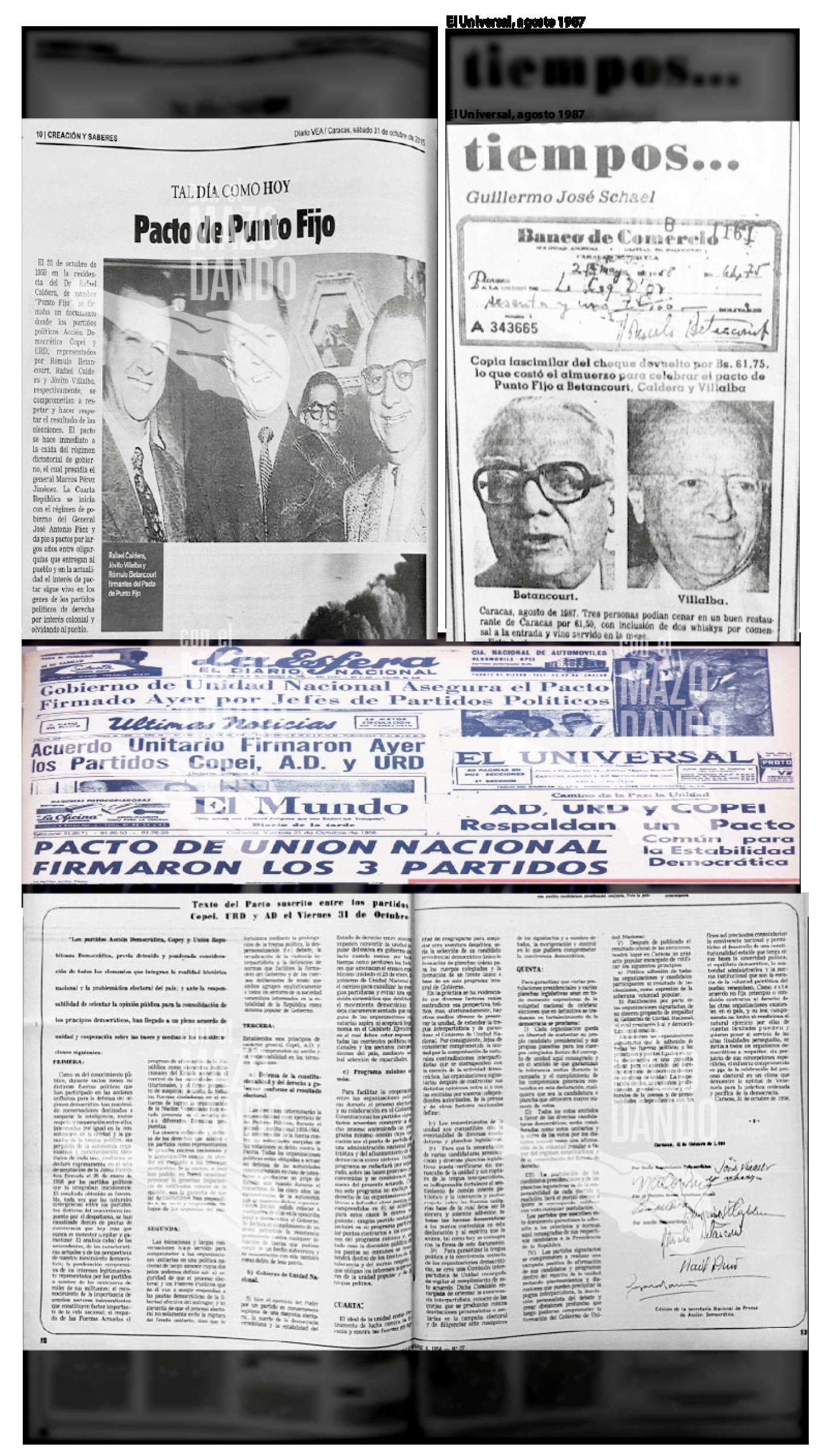 DEL PACTO DE NUEVA YORK A LE COQ D`OR - “Se reserva el derecho de admisión”