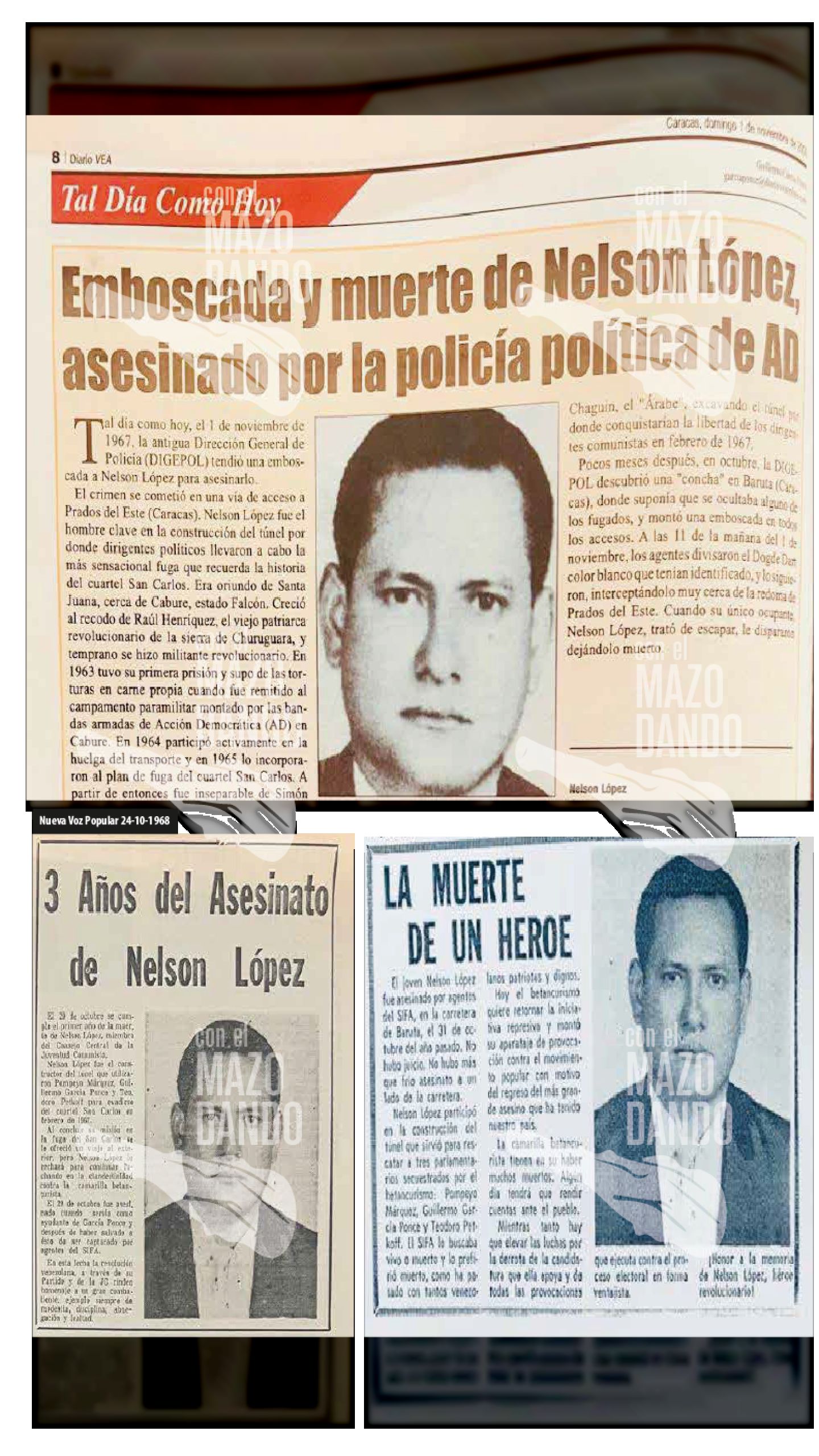 NELSON LÓPEZ - OTRA VÍCTIMA DE LA DIGEPOL