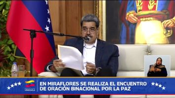 Nicolás Maduro, presidente de la República Bolivariana de Venezuela