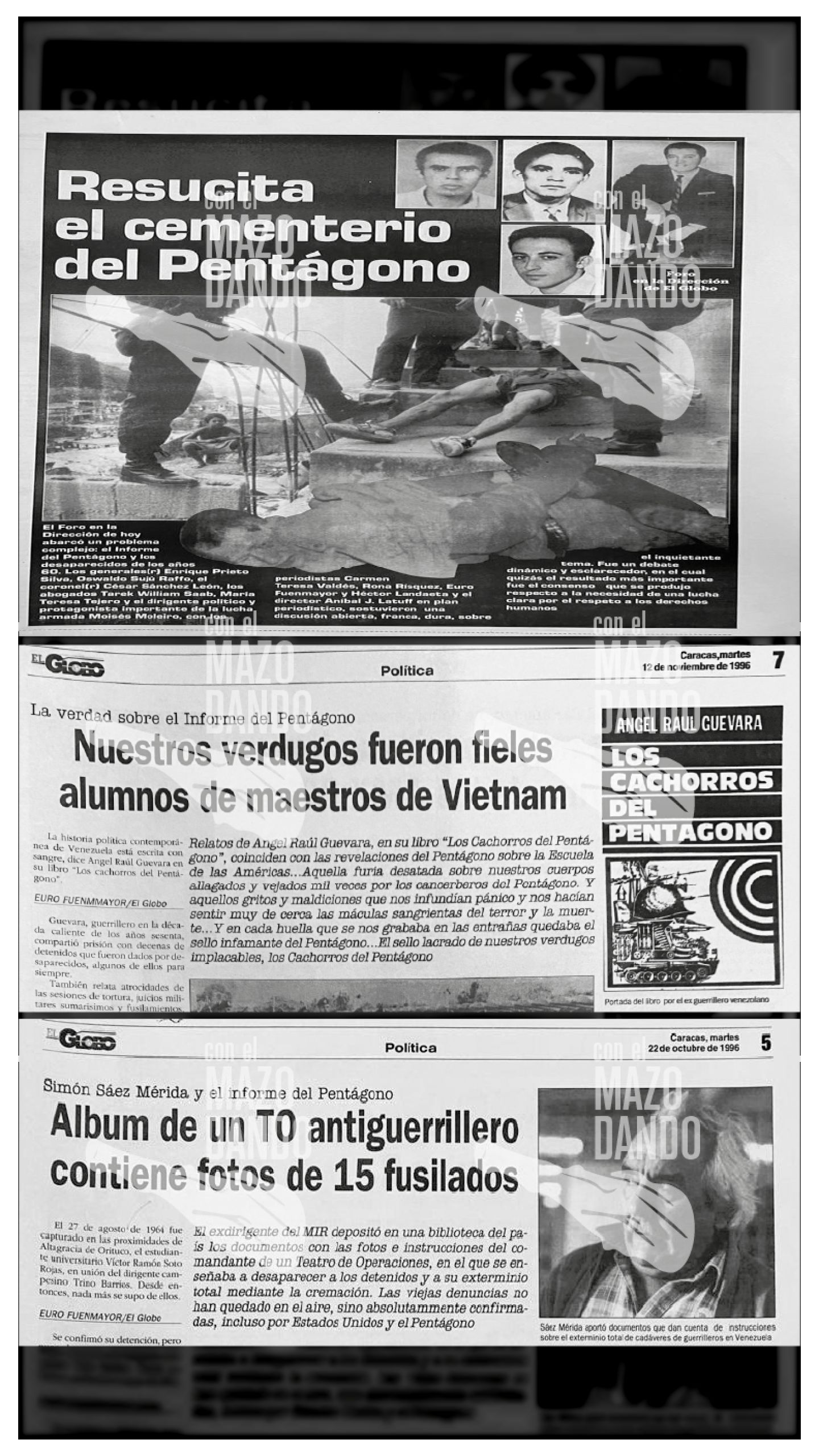 LOS DOCUMENTOS DEL PENTÁGONO: Venezuela sirvió para prácticas genocidas de los EEUU