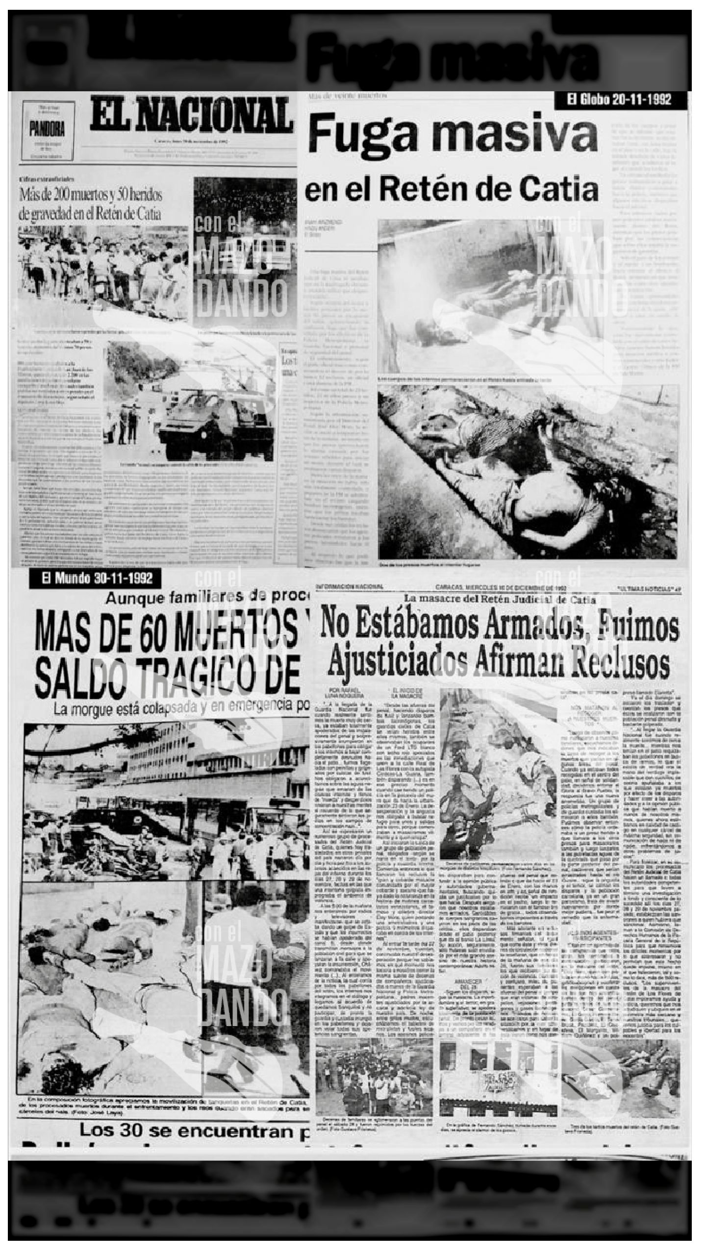 La masacre del Retén de Catia y otros crímenes de Antonio Ledezma