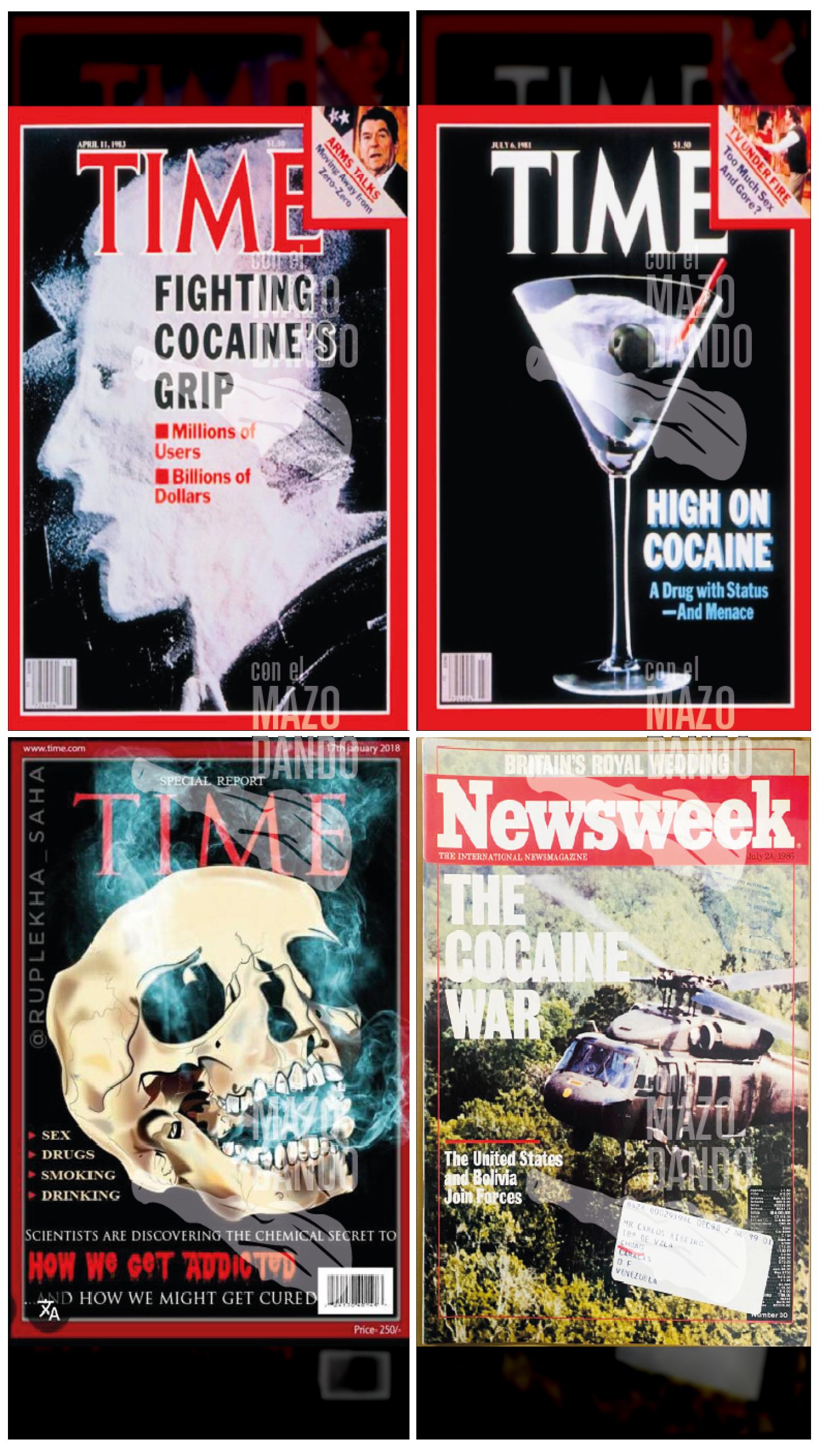 LA COCAÍNA: PANDEMIA DE LOS MILLONARIOS