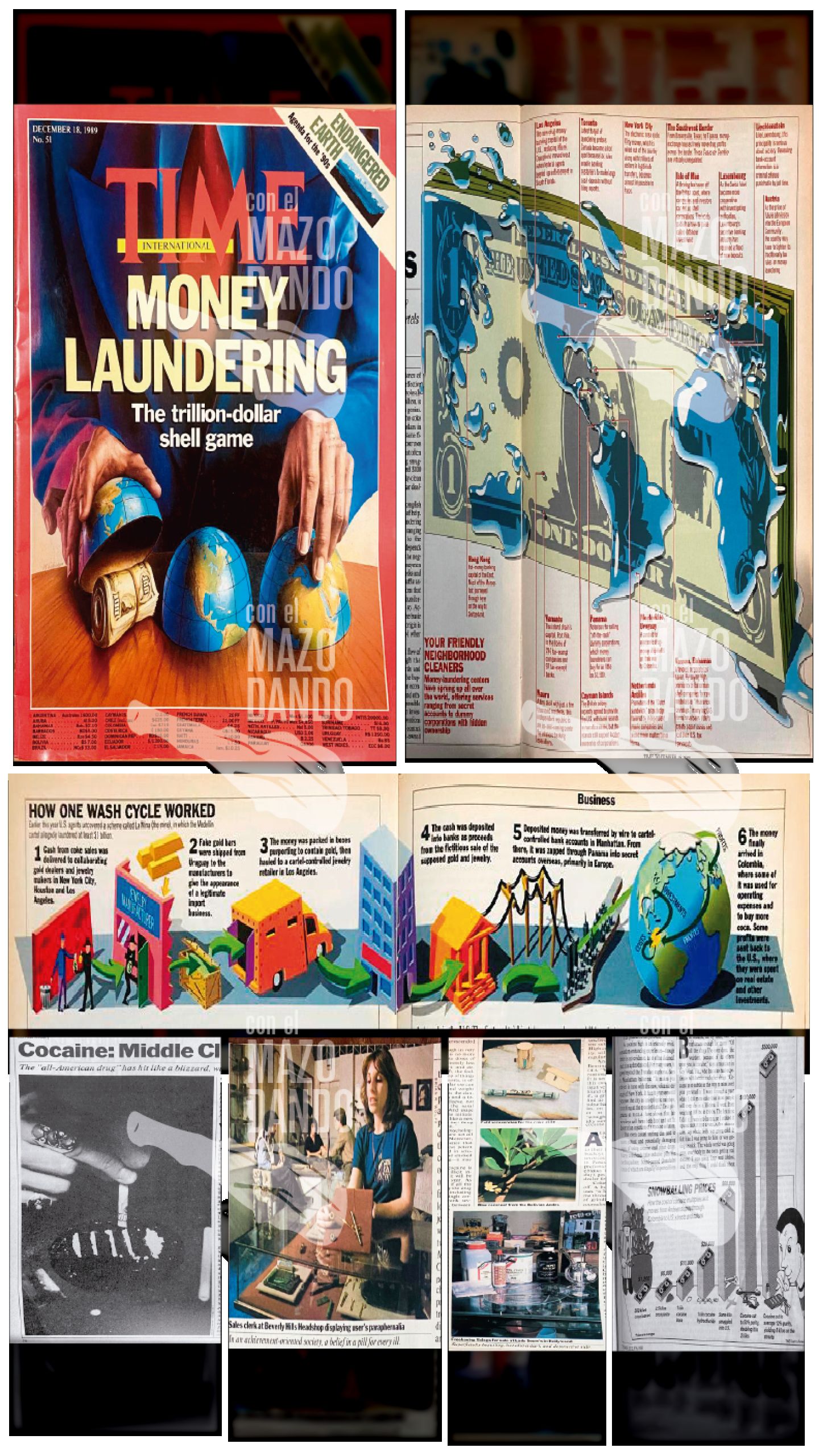 EL TRILLONARIO NEGOCIO DEL NARCO LAVADO EN EEUU: “EL SANDWICH HOLANDÉS”