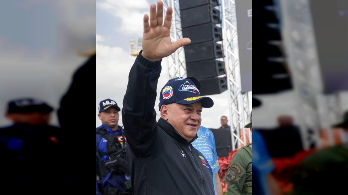 Diosdado Cabello, ministro de Interior, Justicia y Paz