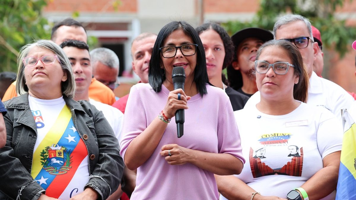 Delcy Rodríguez: We are the people of difficulties and we are winning peace