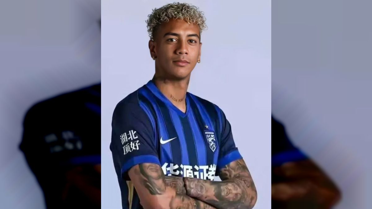 Jhonder Cádiz scored his second goal in China