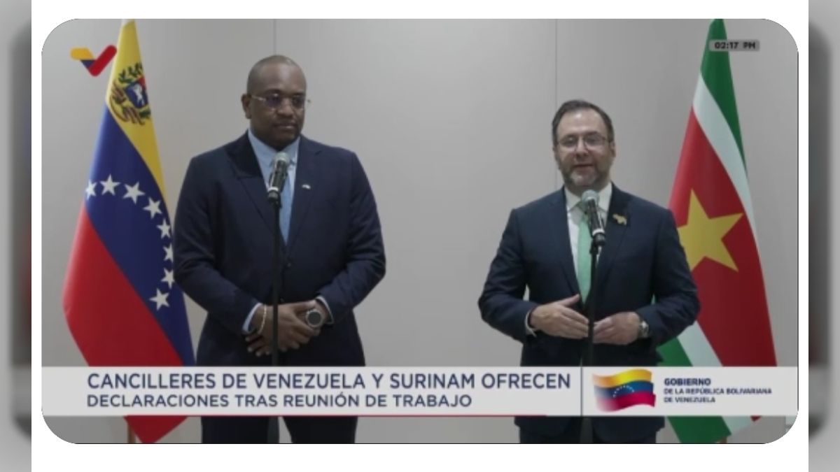 Venezuela and Suriname draw up a road map to strengthen bilateral cooperation and air connectivity