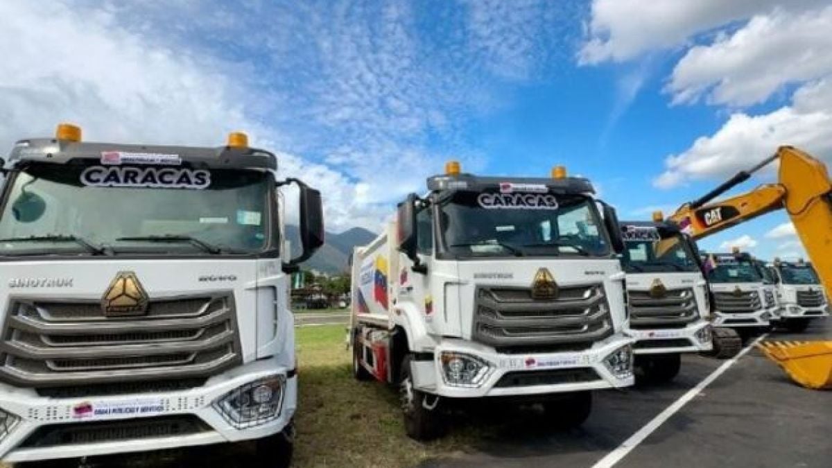 Garbage compactor trucks are distributed in 11 states of Venezuela