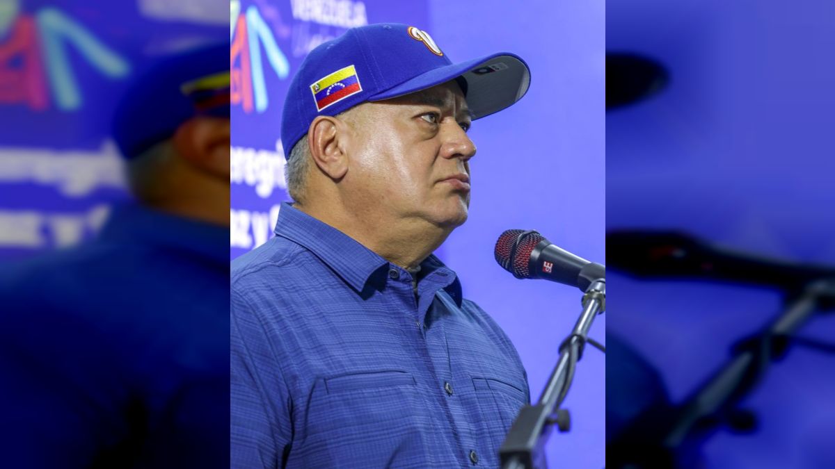 ZULIA-CABIMAS/Cabello warns criminal groups on the border with Colombia: We're going to kick them out, whatever they're called!