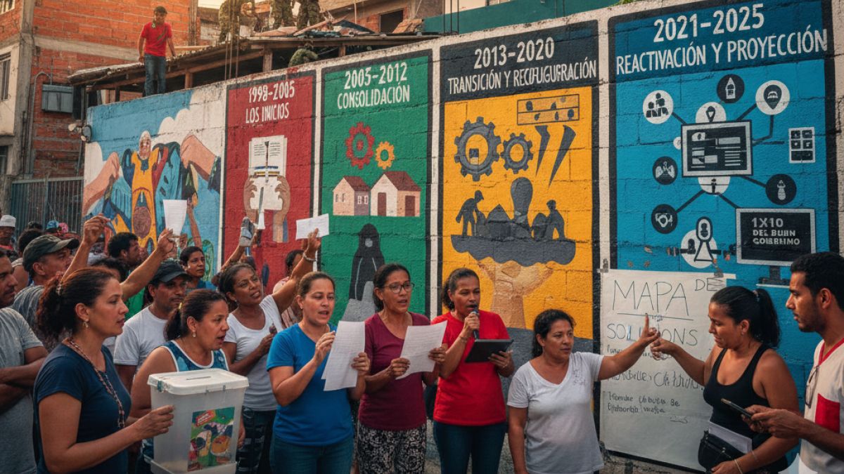 La construcción de la comuna representa el ejercicio más directo de soberanía y organización para avanzar frente a las dificultades actuales