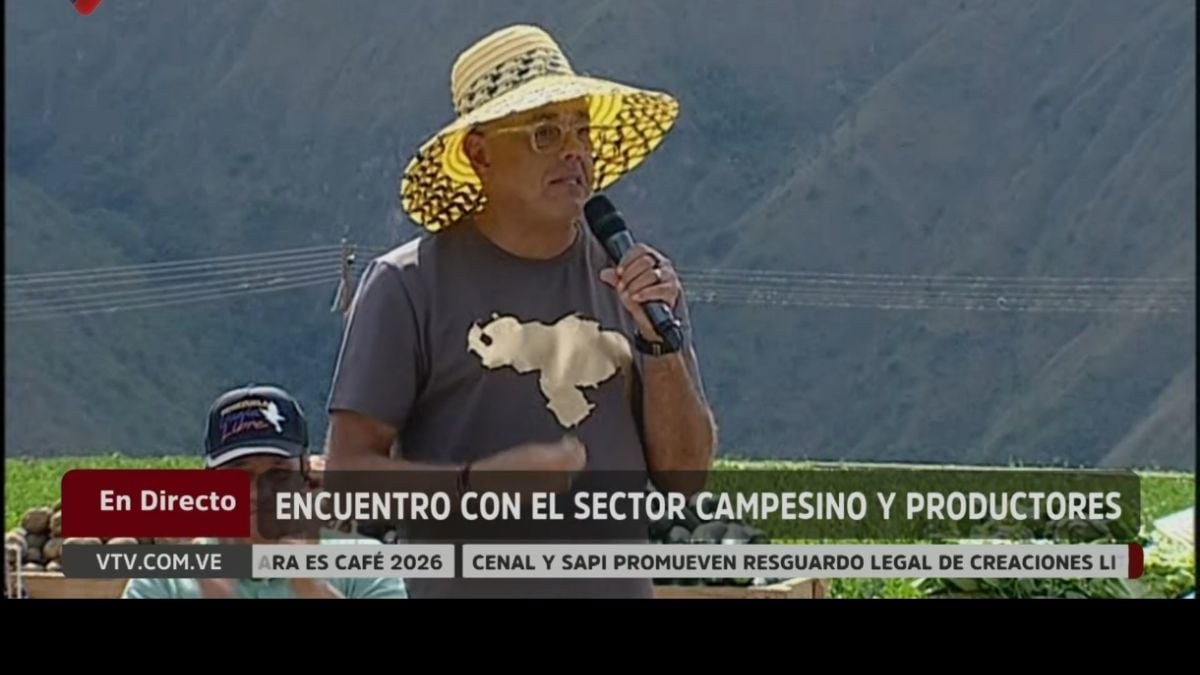 TRUJILLO-EL PEPO/Jorge Rodríguez: In the first week of June, the Coffee Law will be approved