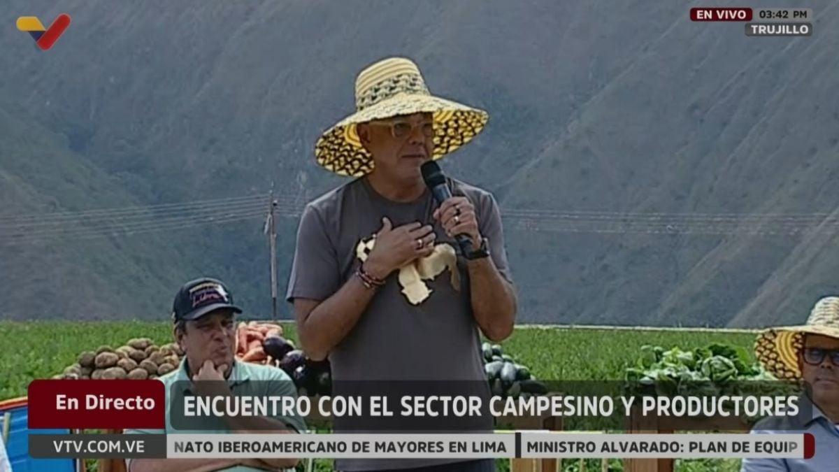 TRUJILLO-EL PEPO /Jorge Rodríguez urges to implement food plans together with producers in the states