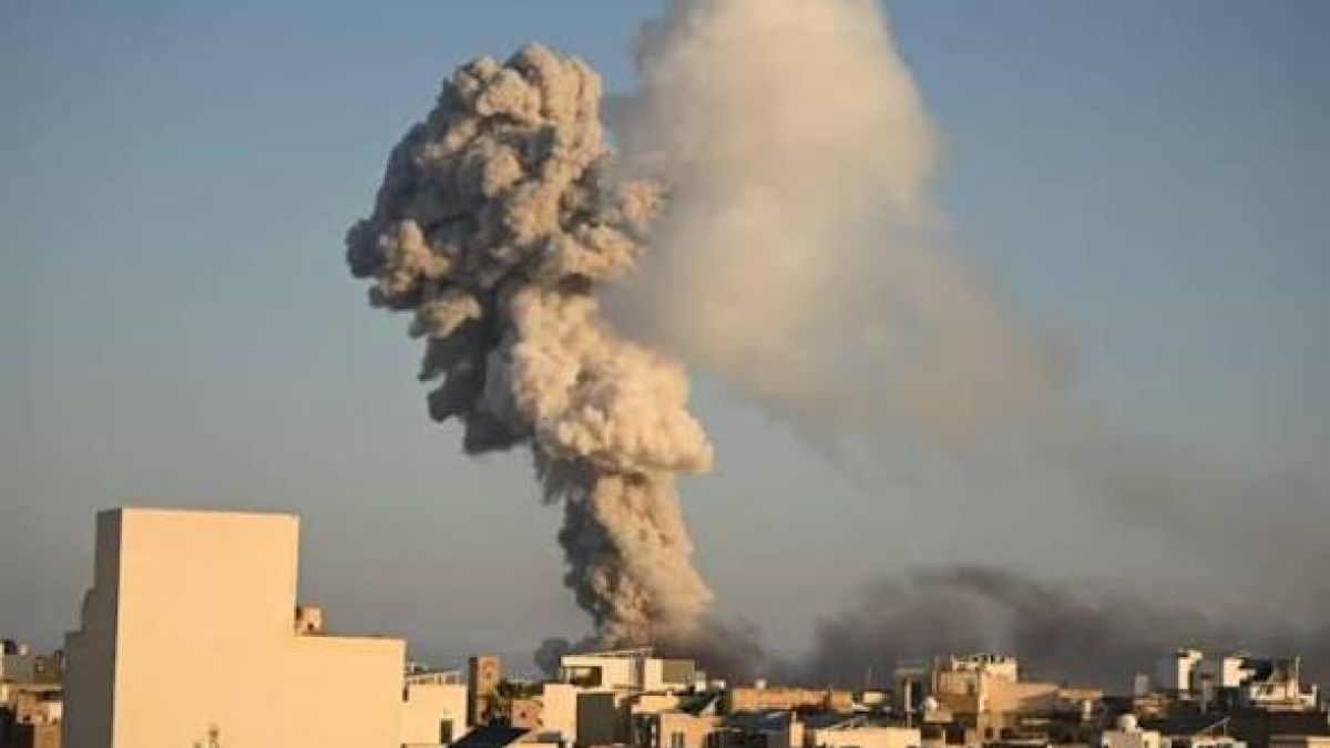 Strong explosion at a pyrotechnic factory shakes the Maltese town of Maghtab