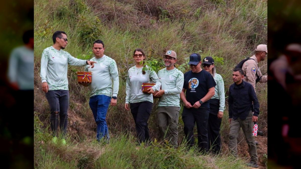 Reforestation day in Caricuao strengthens the plant lungs of Caracas