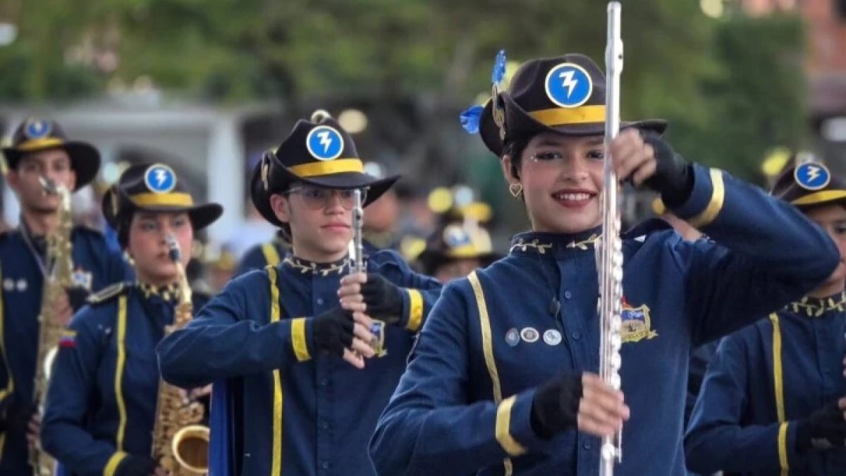 FUNDASUR de Zulia is crowned two-time champion at the International Martial Band Festival in Colombia