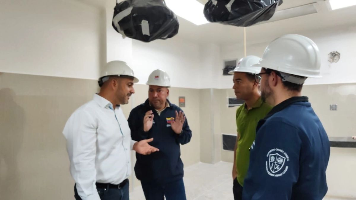 Bolivarian Government oversees rehabilitation in the La Guaira hospital network