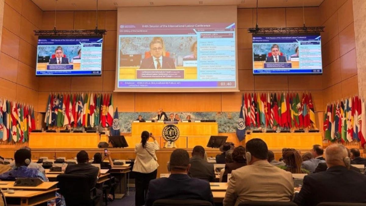 Venezuela successfully participated in the 114th International Labour Conference