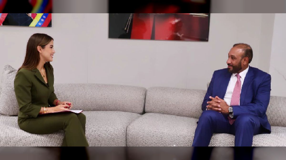 Minister Daniella Cabello held a meeting with the Qatari ambassador to Venezuela