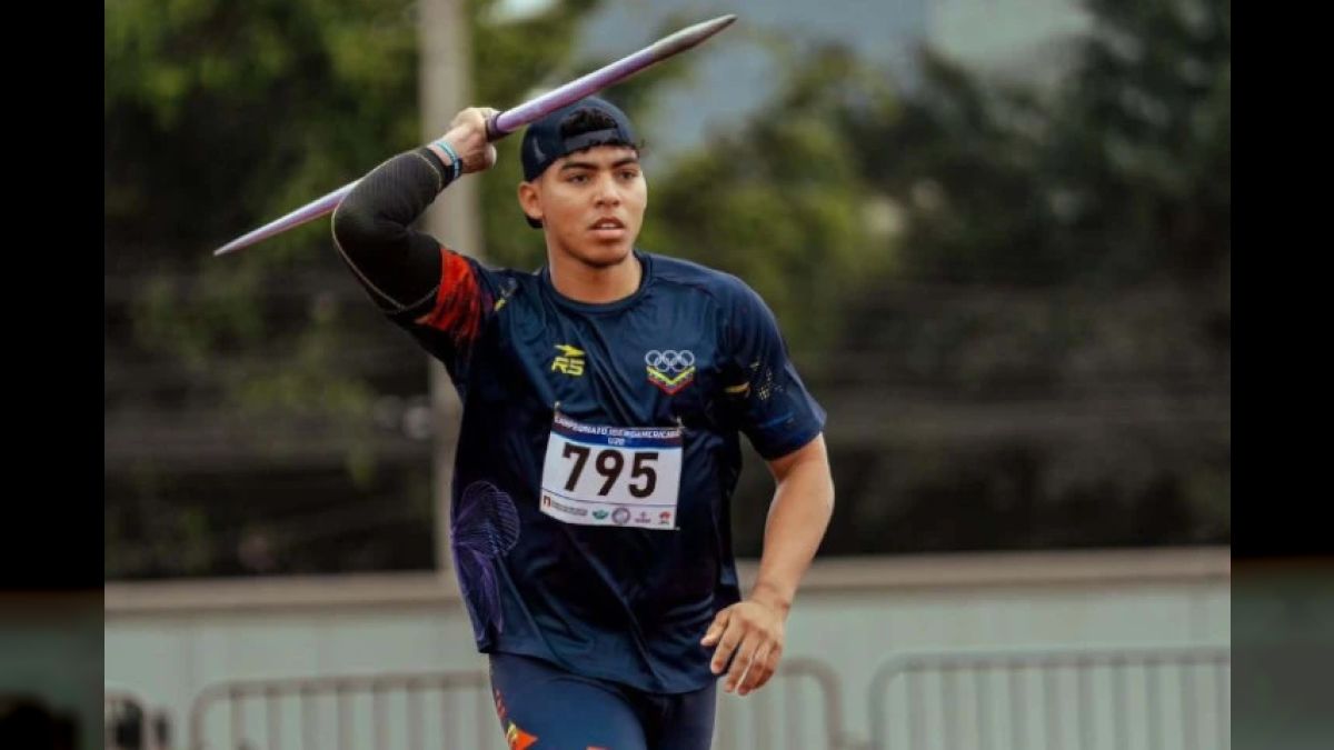 Orlando Fernández consolidates himself as the javelin champion in Latin America