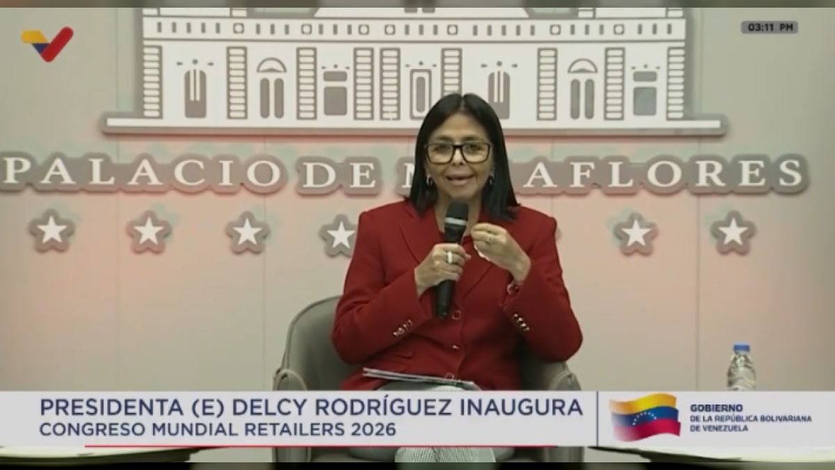 President (E) Rodríguez: 90% of the products on the shelves today are made in Venezuela