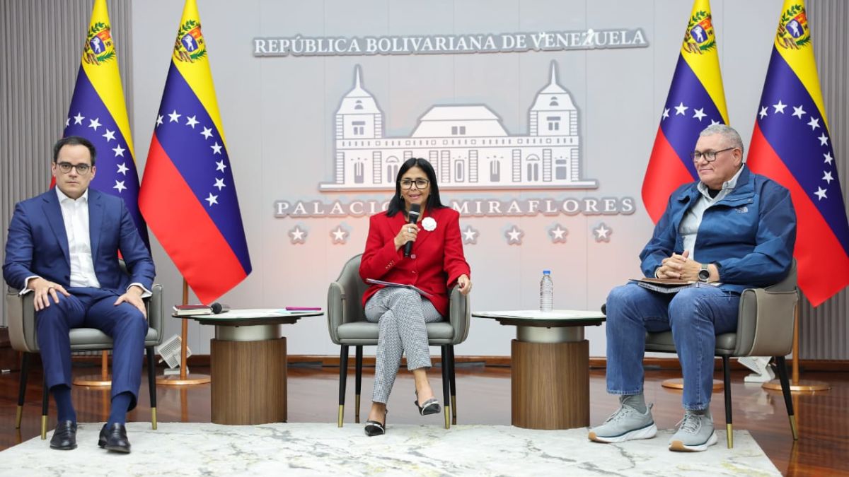 President (E) Delcy Rodríguez inaugurated World Retailers Congress 2026