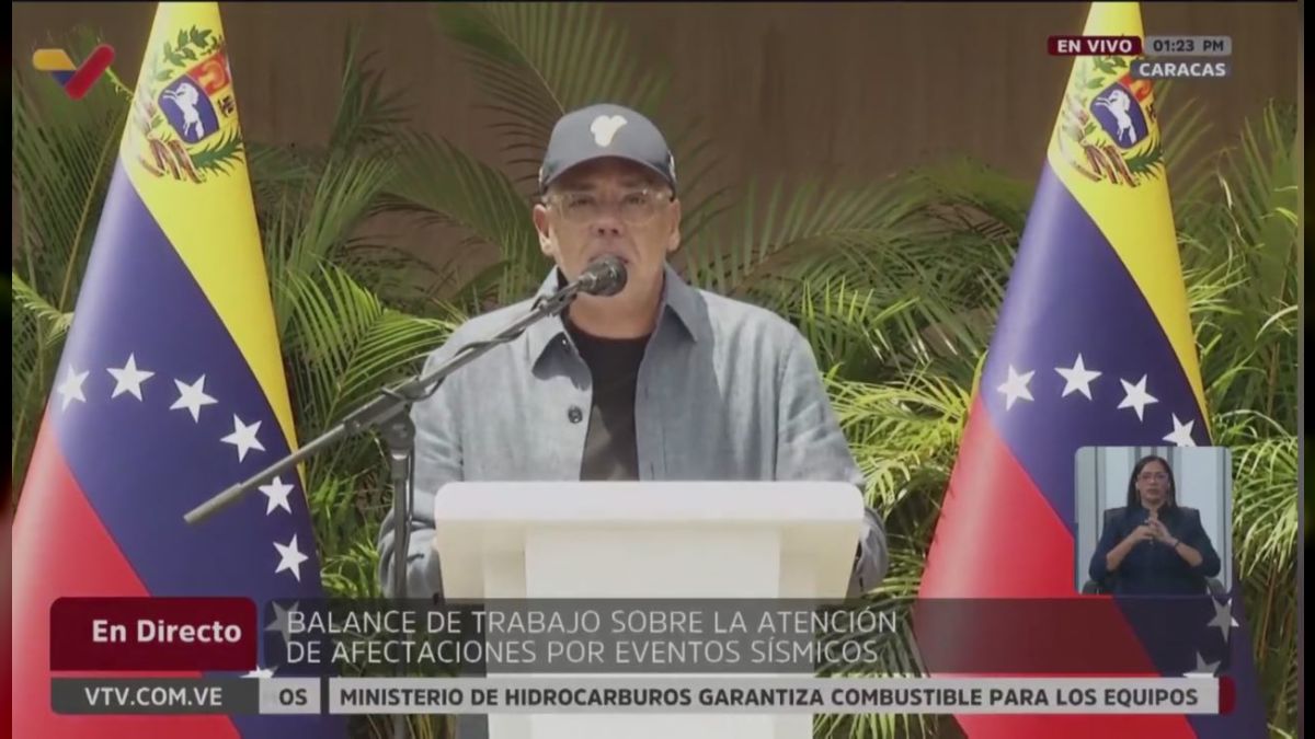 Jorge Rodríguez on international aid: Staff from Curaçao, Argentina, Qatar, Puerto Rico and Barbados join