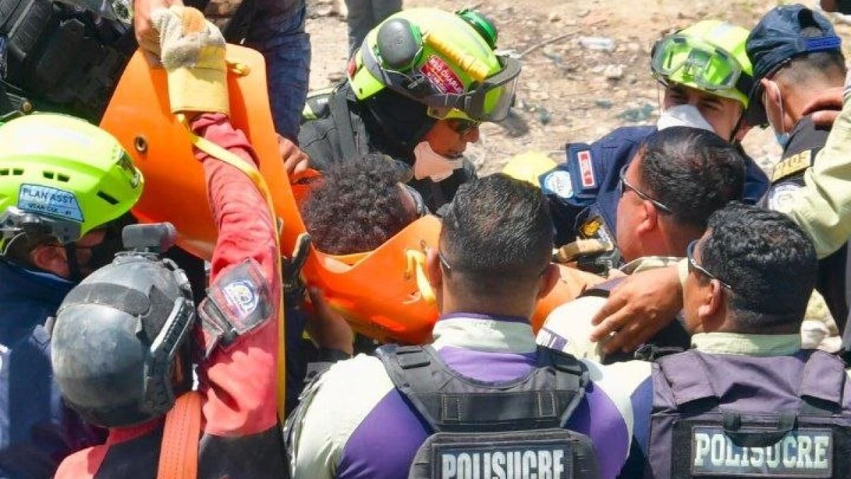 Colombian rescuers highlight the unity and solidarity of Venezuelans