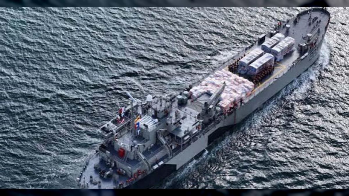 Mexico mobilized two ships with humanitarian assistance to Venezuela