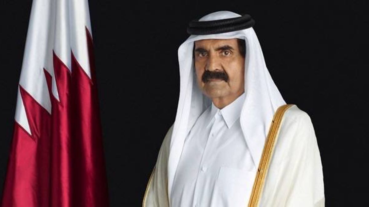 President-in-charge expresses condolences on the death of His Highness the Emir Father of the State of Qatar