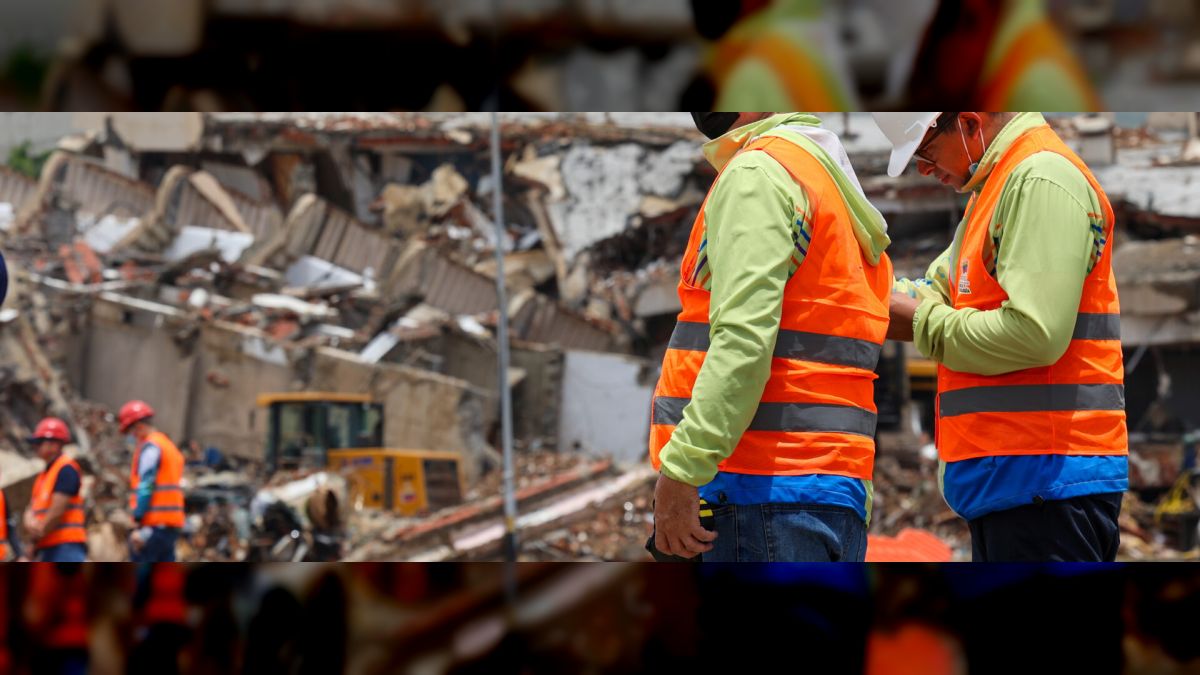 Geoscientists evaluate in La Guaira the geological consequences left by the seismic doublet