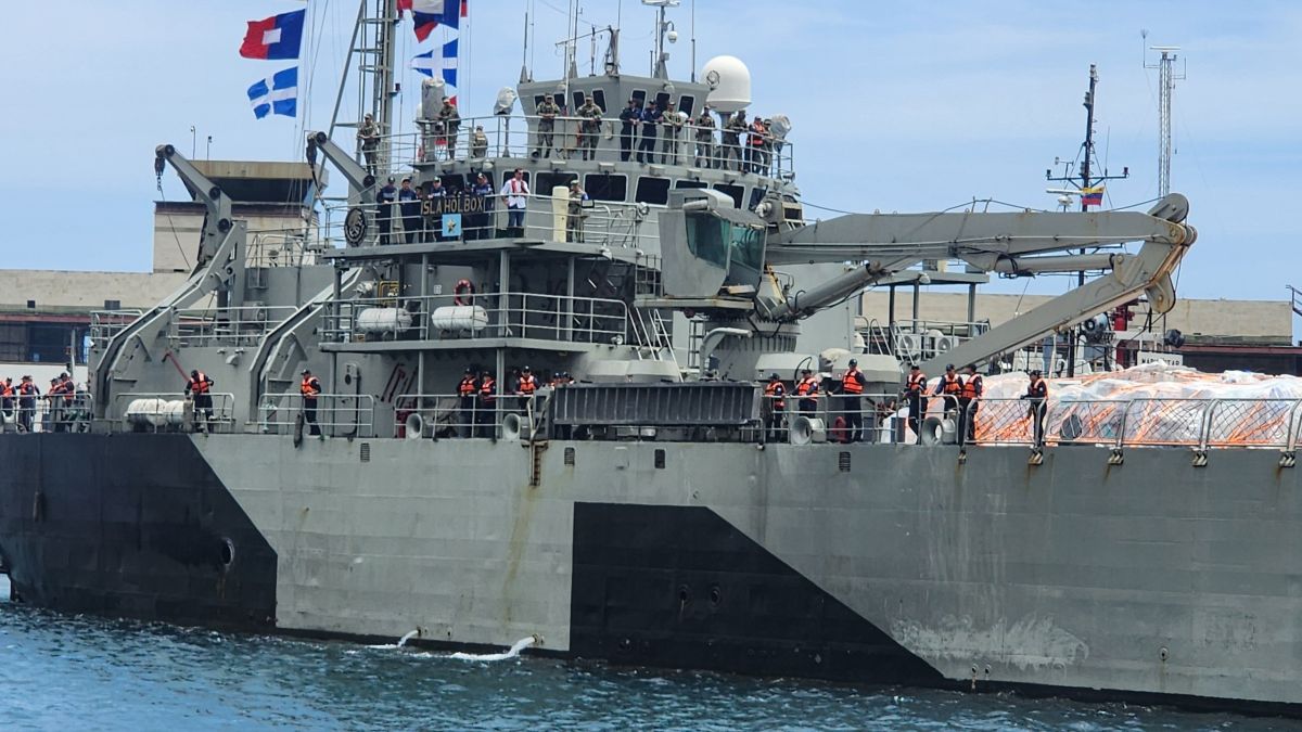 Two ships arrive in Venezuela from Mexico with 341 tons of humanitarian aid