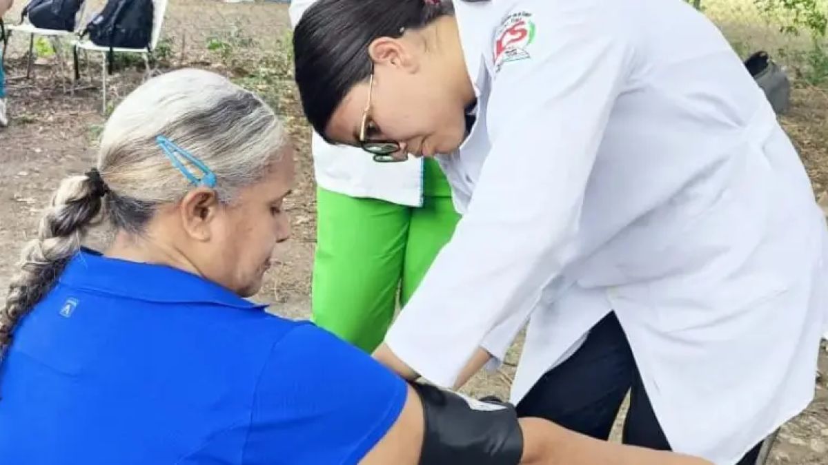 The Public Health System in Aragua served families transferred from La Guaira